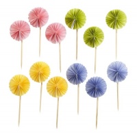 Martha Stewart Crafts Spring Pom-Pom Food Picks Martha Stewart Crafts Spring Pom-Pom Food Picks