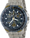 Citizen Men's JY0040-59L Eco-Drive Blue Angels Skyhawk A-T Watch