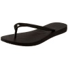 Havaianas Women's Slim Basic Sandal,Black,35/36 BR/5-6 M US