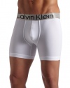 Calvin Klein Men's Steel Micro Boxer Brief, White, X-Large
