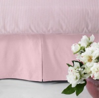 Lauren University by Ralph Lauren Bedding Pink QUEEN Bedskirt Lauren University by Ralph Lauren Bedding Pink QUEEN Bedskirt