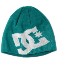 When the cold weather hits, toughen up your look with this big star logo beanie from DC Shoes. When the cold weather hits, toughen up your look with this big star logo beanie from DC Shoes.