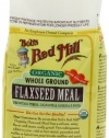 Bob's Red Mill Organic  Flaxseed Meal, 16-Ounce Packages (Pack of 4)