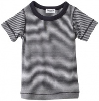 Splendid Littles Unisex-baby Newborn Striped Crew Neck Tee, Denim, 3-6 Months Splendid Littles Unisex-baby Newborn Striped Crew Neck Tee, Denim, 3-6 Months