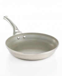 While it's certainly perfect for eggs, this versatile, oversized vessel can do so much more. The omelette pan is an impressive stovetop performer, featuring heavy-gauge, hard-anodized construction and a nonstick interior that helps you cook healthier with little or no fat. Lifetime warranty. While it's certainly perfect for eggs, this versatile, oversized vessel can do so much more. The omelette pan is an impressive stovetop performer, featuring heavy-gauge, hard-anodized construction and a nonstick interior that helps you cook healthier with little or no fat. Lifetime warranty.