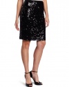 Calvin Klein Women's Sequin Pencil Skirt