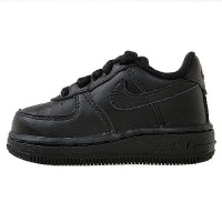 Nike Kids's NIKE FORCE 1 (TD) INFANT SHOES 5 (BLACK/BLACK) Nike Kids's NIKE FORCE 1 (TD) INFANT SHOES 5 (BLACK/BLACK)