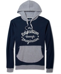 Chillax in style in this hoodie colorblock sweatshirt by LRG. Chillax in style in this hoodie colorblock sweatshirt by LRG.