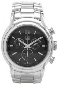 ESQ by Movado Men's 7301227 Quest Chronograph Stainless-Steel Watch ESQ by Movado Men's 7301227 Quest Chronograph Stainless-Steel Watch