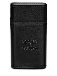 EXCLUSIVELY AT SAKS. The perfect travel companion, this luxury offering blends elegance and functionality. 100% handcrafted in Italy, the black leather case holds a refillable 1 oz. spray bottle of Colonia Essenza. The cover is designed to open effortlessly, and is discreetly embossed with the Colonia Essenza logo. Made in Italy. Please note: Travel spray sold separately. EXCLUSIVELY AT SAKS. The perfect travel companion, this luxury offering blends elegance and functionality. 100% handcrafted in Italy, the black leather case holds a refillable 1 oz. spray bottle of Colonia Essenza. The cover is designed to open effortlessly, and is discreetly embossed with the Colonia Essenza logo. Made in Italy. Please note: Travel spray sold separately.
