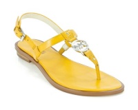 Michael Kors Sondra Sandal Leather Marigold Michael Kors Sondra Sandal Leather Marigold