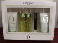 Lancome O De Lancome Set (Eau De Toilette Spray, Body Lotion, Shave Gel, Mascara)