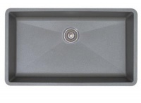 Blanco BL440148 BlancoPrecis Super Single Bowl, Metallic Gray Blanco BL440148 BlancoPrecis Super Single Bowl, Metallic Gray