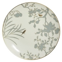 This Limoges porcelain dinner service was created by the well-known designer Sylvie Langet for Raynaud. The leaf design and the bird silhouettes are reminiscent of the golden era of past styles. The fresh colors evoke a feeling of hospitality and the lightness of an early summer day. The clever interplay of positive and negative color highlights the design very effectively. The birds decorate the individual pieces of the dinner service in black, white or gold - to match the rims. This Limoges porcelain dinner service was created by the well-known designer Sylvie Langet for Raynaud. The leaf design and the bird silhouettes are reminiscent of the golden era of past styles. The fresh colors evoke a feeling of hospitality and the lightness of an early summer day. The clever interplay of positive and negative color highlights the design very effectively. The birds decorate the individual pieces of the dinner service in black, white or gold - to match the rims.