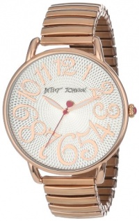 Betsey Johnson Women's BJ00207-04 Analog Rose Gold Expansion Band Watch