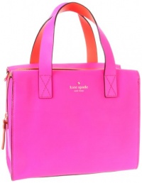 Kate Spade New York Brightspot Avenue-Little Kennedy  Satchel,Vivid Snapdragon,One Size