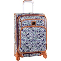 Diane Von Furstenberg Luggage Dvf Baby Hearts Vintage 20 Inch Expandable Spinner, Navy, One Size Diane Von Furstenberg Luggage Dvf Baby Hearts Vintage 20 Inch Expandable Spinner, Navy, One Size