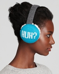 Say what? Stay warm in style with these cheeky, faux-fur lined earmuffs from kate spade new york. Say what? Stay warm in style with these cheeky, faux-fur lined earmuffs from kate spade new york.