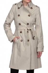 London Fog Double Breasted Trench Raincoat, Size 1X Putty Beige London Fog Double Breasted Trench Raincoat, Size 1X Putty Beige