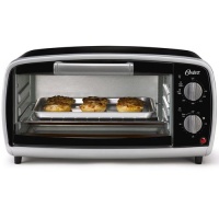Oster TSSTTVVG01 4-Slice Toaster Oven, Black Oster TSSTTVVG01 4-Slice Toaster Oven, Black