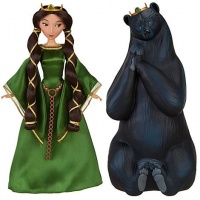 Disney / Pixar BRAVE Movie Exclusive Doll Set Queen Elinor Bear Disney / Pixar BRAVE Movie Exclusive Doll Set Queen Elinor Bear