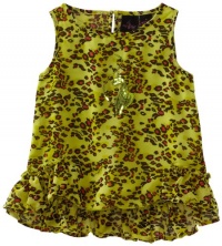Baby Phat - Kids Girls 2-6X Printed High Low Tank Top, Green, 4 Baby Phat - Kids Girls 2-6X Printed High Low Tank Top, Green, 4