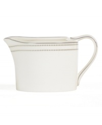 Lustrous platinum bands create a refined pattern that evokes the stately grace of Deco design. With simple geometric shapes, the Chelsea Platinum collection flows from the formal to everyday table with ease. Crafted of fine Mikasa bone china. Lustrous platinum bands create a refined pattern that evokes the stately grace of Deco design. With simple geometric shapes, the Chelsea Platinum collection flows from the formal to everyday table with ease. Crafted of fine Mikasa bone china.
