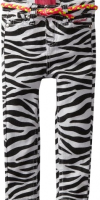 Baby Phat - Kids Baby-Girls Infant Printed Zebra Twill Pant, White, 18 Baby Phat - Kids Baby-Girls Infant Printed Zebra Twill Pant, White, 18