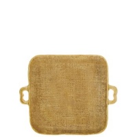 Vietri Jute Square Handled Platter Vietri Jute Square Handled Platter