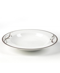 Like a well-manicured flower bed, the Cocoa Blossom dinnerware and dishes collection from Mikasa brings just the right amounts of whimsy and sophistication to the table. Rich hues of chocolate and cinnamon color the lush blooms beautifully set against elegant white porcelain. Like a well-manicured flower bed, the Cocoa Blossom dinnerware and dishes collection from Mikasa brings just the right amounts of whimsy and sophistication to the table. Rich hues of chocolate and cinnamon color the lush blooms beautifully set against elegant white porcelain.