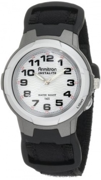 Armitron Men's 204014BLK Black Easy to Read Round Dial Sport Watch Armitron Men's 204014BLK Black Easy to Read Round Dial Sport Watch