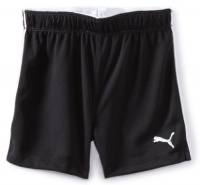 Puma - Kids Girls 2-6x Lit Core Short, Black, 4 Puma - Kids Girls 2-6x Lit Core Short, Black, 4