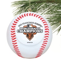 MLB San Francisco Giants 2012 World Series Champions Mini-Replica Baseball Ornament MLB San Francisco Giants 2012 World Series Champions Mini-Replica Baseball Ornament