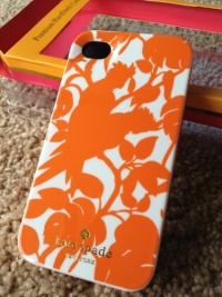 Designer Kate Spade COCKATOOS IPHONE 4 & 4S HARD CASE - SHIPPING FROM US