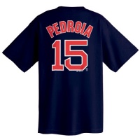 Dustin Pedroia Boston Red Sox Youth Name and Number T-Shirt, Navy Dustin Pedroia Boston Red Sox Youth Name and Number T-Shirt, Navy
