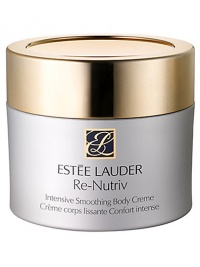 Indulge your body and your senses in the extravagant richness of Re-Nutriv Intensive Smoothing Body Creme. Deeply hydrating, it smooths away dry flaky skin. Reveals a new, soft, silky texture. Helps restore a younger, firmer, more supple look. Leaves skin moisturized and comfortable throughout the day. 10 oz. Indulge your body and your senses in the extravagant richness of Re-Nutriv Intensive Smoothing Body Creme. Deeply hydrating, it smooths away dry flaky skin. Reveals a new, soft, silky texture. Helps restore a younger, firmer, more supple look. Leaves skin moisturized and comfortable throughout the day. 10 oz.