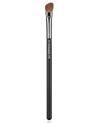 For applying and blending eye shadow. This brush has soft, smooth fibers and a full, angled design. M.A.C professional brushes are hand-sculpted and assembled using the finest quality materials. They feature birch, linden and ramin wood handles, nickel-plated brass ferrules. For applying and blending eye shadow. This brush has soft, smooth fibers and a full, angled design. M.A.C professional brushes are hand-sculpted and assembled using the finest quality materials. They feature birch, linden and ramin wood handles, nickel-plated brass ferrules.