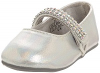 Stuart Weitzman Layette Baby Sugar Ballet Flat (Infant/Toddler),Silver,3 M US Infant Stuart Weitzman Layette Baby Sugar Ballet Flat (Infant/Toddler),Silver,3 M US Infant