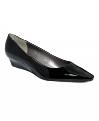 Elevate your style status. The Prince demi-wedges by Adrienne Vittadini combine the simplicity of flats with the sleekness of a low wedge. Elevate your style status. The Prince demi-wedges by Adrienne Vittadini combine the simplicity of flats with the sleekness of a low wedge.