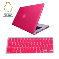 For New Apple Macbook Pro 13 Hot Pink Rubberized Matte Hard Case Cover For New Apple Macbook Pro 13 Hot Pink Rubberized Matte Hard Case Cover