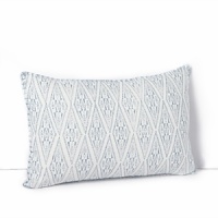 Bright with clean blocks of vibrant color printed on a goes-with-everything background, this decorative pillow seamlessly ties to John Robshaw bedding to create a graphic combination that's easy to have fun with. Bright with clean blocks of vibrant color printed on a goes-with-everything background, this decorative pillow seamlessly ties to John Robshaw bedding to create a graphic combination that's easy to have fun with.