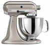 KitchenAid KSM152PSNK Custom Metallic Series 5-Quart Mixer, Brushed Nickel