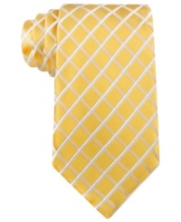 Chart your own map up the ladder with this statement silk tie from Donald J. Trump. Chart your own map up the ladder with this statement silk tie from Donald J. Trump.