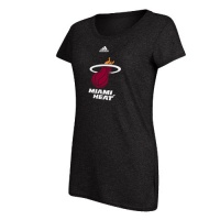 NBA Miami Heat Center Logo Women's T-Shirt NBA Miami Heat Center Logo Women's T-Shirt