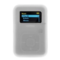 GTMax Clear Rubber Soft Silicone Skin Cover Case for SanDisk Sansa Clip Plus 4GB 8GB GTMax Clear Rubber Soft Silicone Skin Cover Case for SanDisk Sansa Clip Plus 4GB 8GB