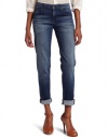 Rich & Skinny Women's Boyfriend Indigo Denim Jean