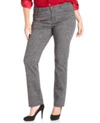 Revamp your denim with Style&co.'s plus size skinny jeans, flaunting a printed wash. Revamp your denim with Style&co.'s plus size skinny jeans, flaunting a printed wash.