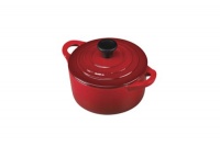 Le Creuset Enameled Cast-Iron 1/3-Quart Mini Cocotte, Cherry Le Creuset Enameled Cast-Iron 1/3-Quart Mini Cocotte, Cherry