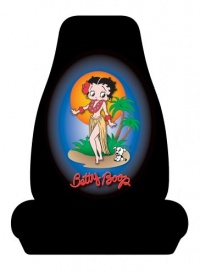 Betty Boop Aloha Style Universal-Fit Bucket Seat Cover Betty Boop Aloha Style Universal-Fit Bucket Seat Cover