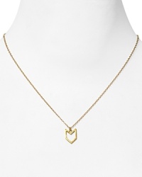 We're oh-so struck by the delicate simplicity of this Gorjana chain necklace, accented by an arresting arrow pendant. Cupid would be jealous. We're oh-so struck by the delicate simplicity of this Gorjana chain necklace, accented by an arresting arrow pendant. Cupid would be jealous.